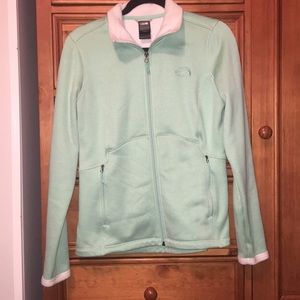 The north face zip up